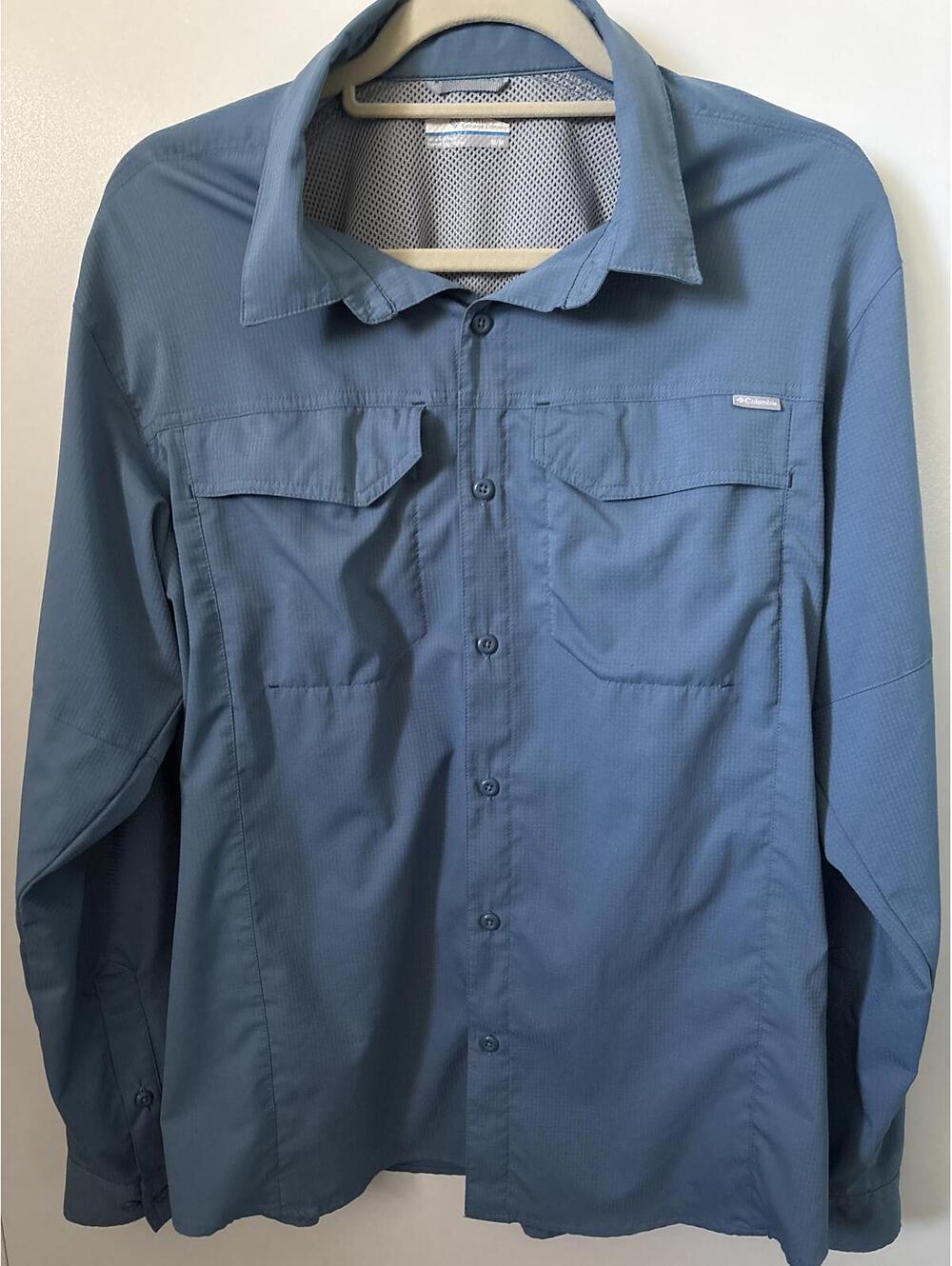 Columbia omni-shade Button up, Men’s Medium
